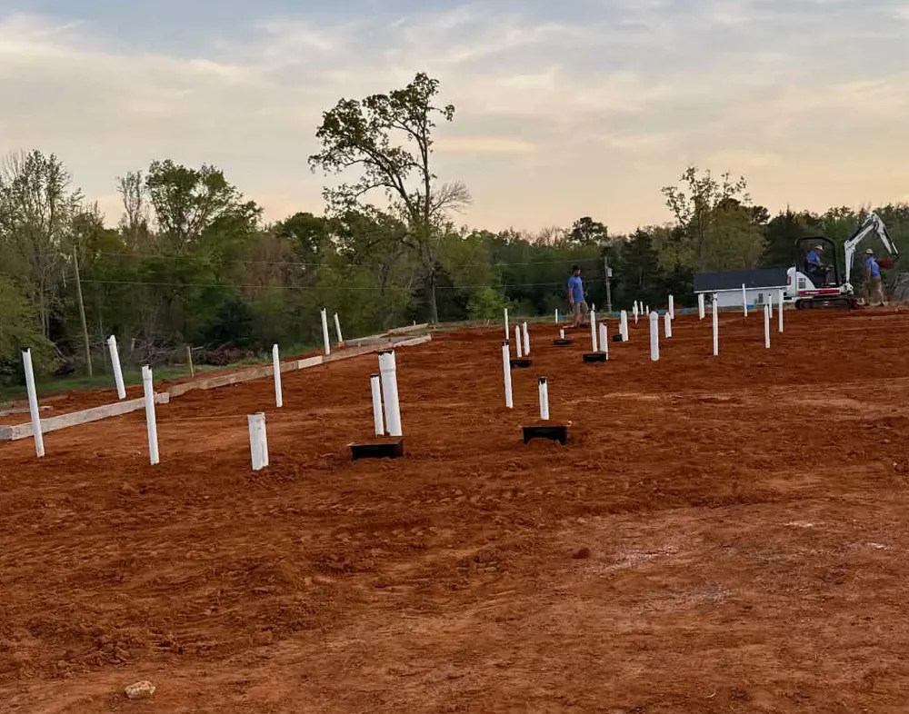 Plumbing and heating job by Cherokee Plumbing, Rusk TX