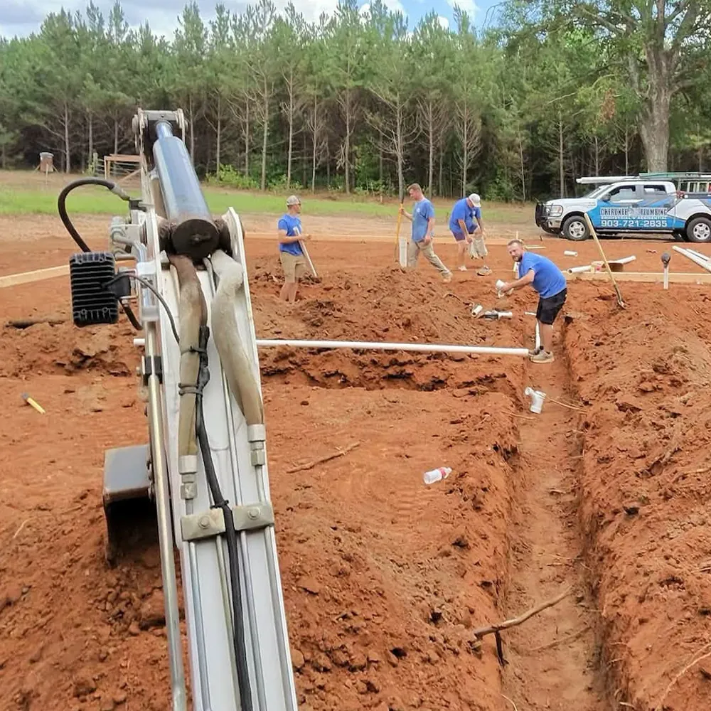 Plumbing repair completed in Rusk, TX by Cherokee Plumbing